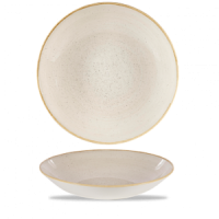 Stonecast Nutmeg Cream Coupe Bowl